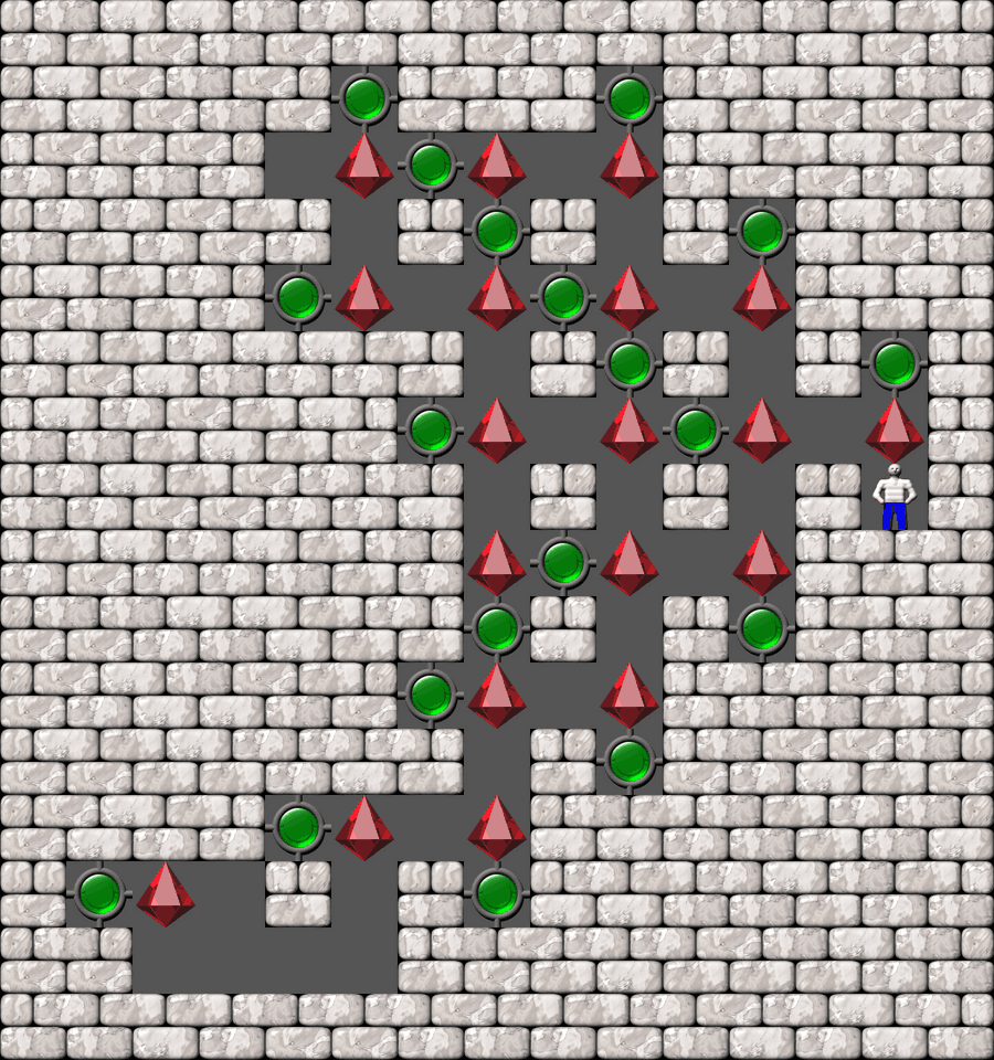 Сокобан Bugs509 collection уровень 50